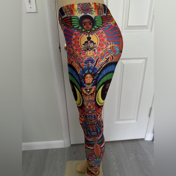 The Head Space Multicolor Chris Dyer Leggings Size S - Picture 2 of 9